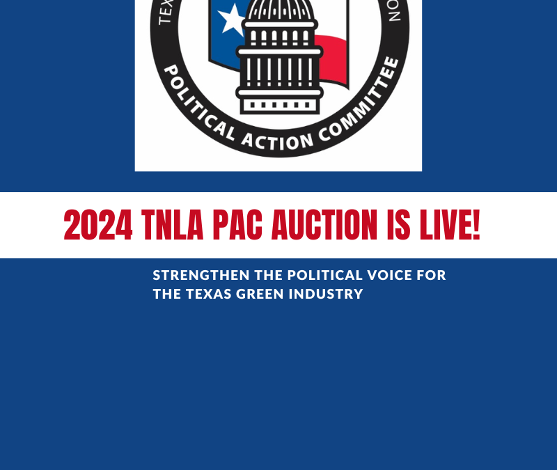 The TNLA PAC Auction has gone live!